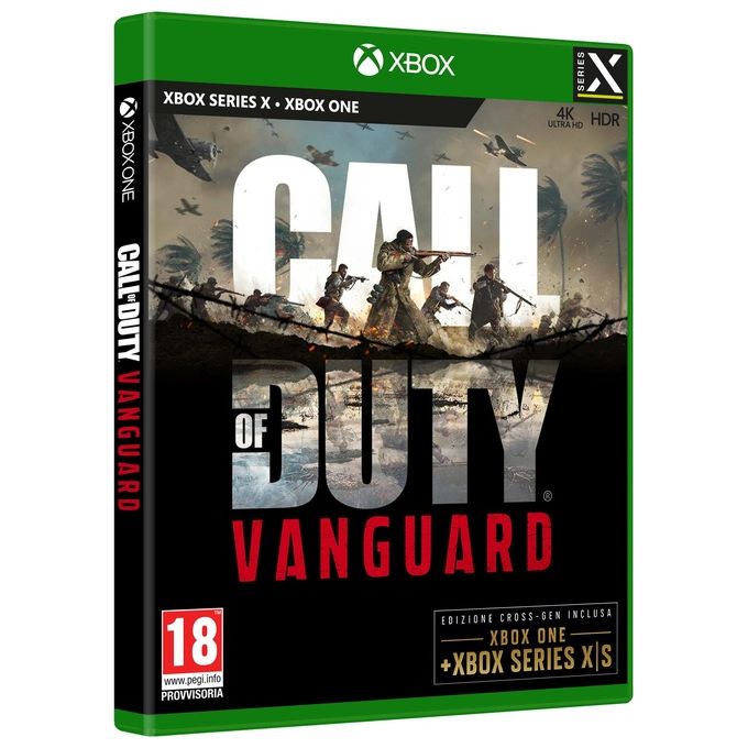 Activision 88521IT Call of Duty Vanguard Videogioco Xbox Series X Standard Edition Blu-ray Multilingua PEGI 18