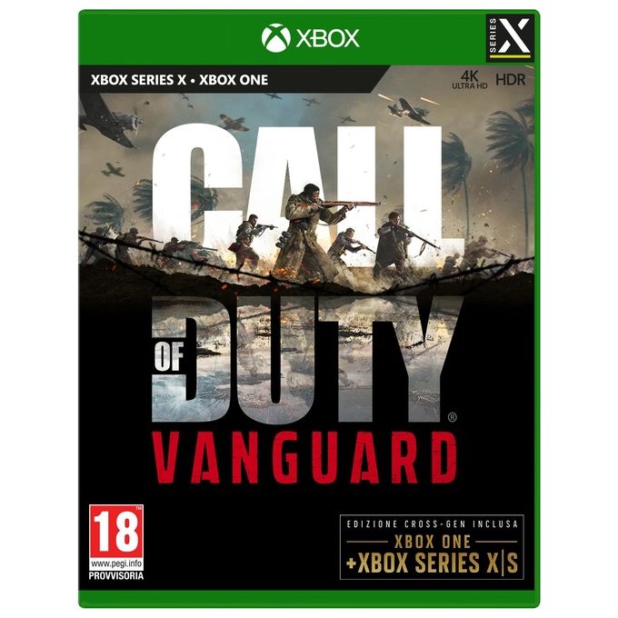 Activision 88521IT Call of Duty Vanguard Videogioco Xbox Series X Standard Edition Blu-ray Multilingua PEGI 18