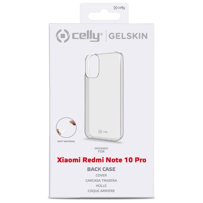 Celly Tpu Cover per Xiaomi Redmi Note 10 Pro