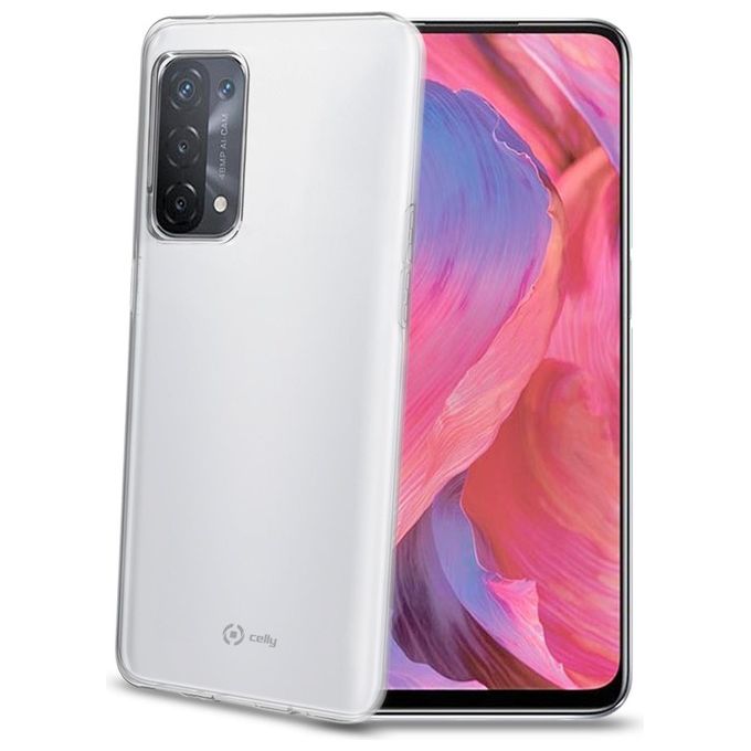 Celly Tpu Cover per Oppo A74 5G