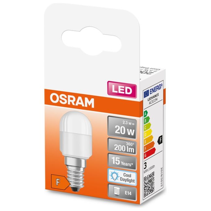 Osram Led Special T26 Lampada Led E14 2.30W Bianco Caldo