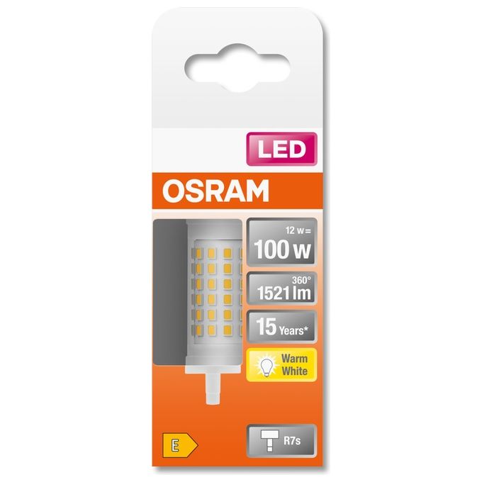 Osram Led Line R7s Tubo Led 6W Banco Caldo 2700 K