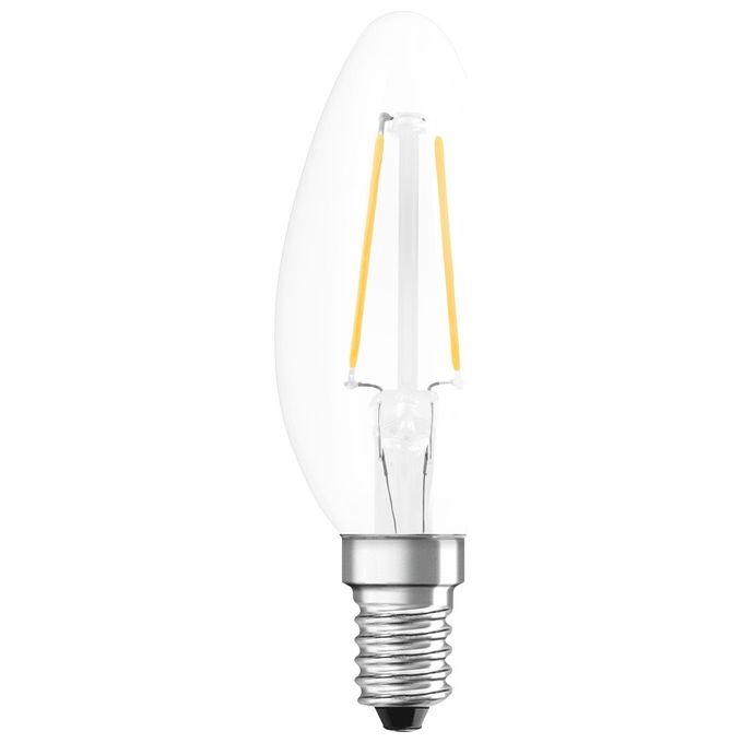 Osram Candela Lampadina Led Retrofit Classic B E14 15W Bianco Caldo