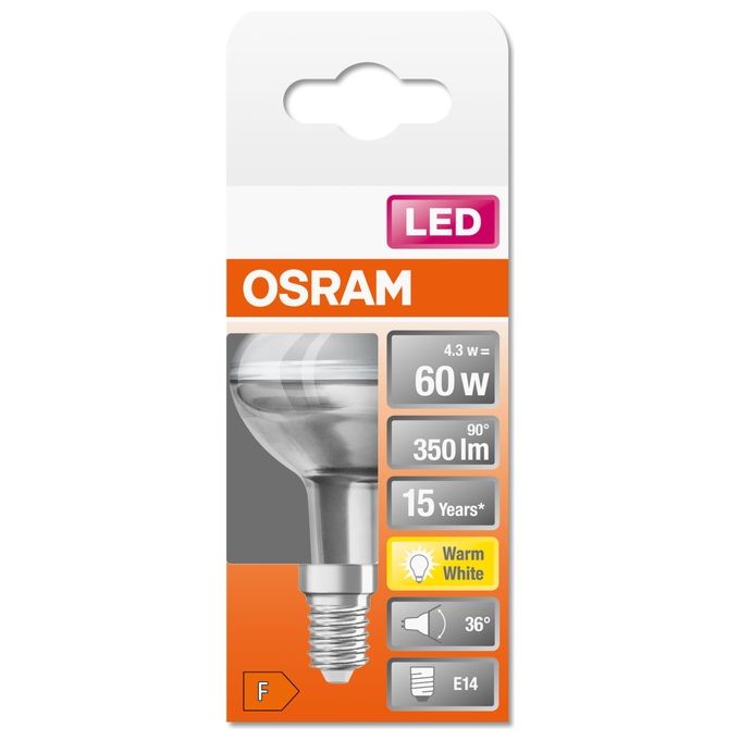 Osram Faretto Led Star R50 60 Fs Luce Bianco Caldo