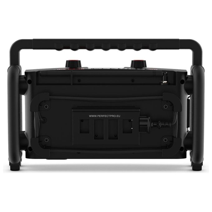 Perfectpro RB2 ROCKBULL Radio Portatile DAB+ FM Bluetooth 50 W Batteria 12000 mAh IP65 colore Nero