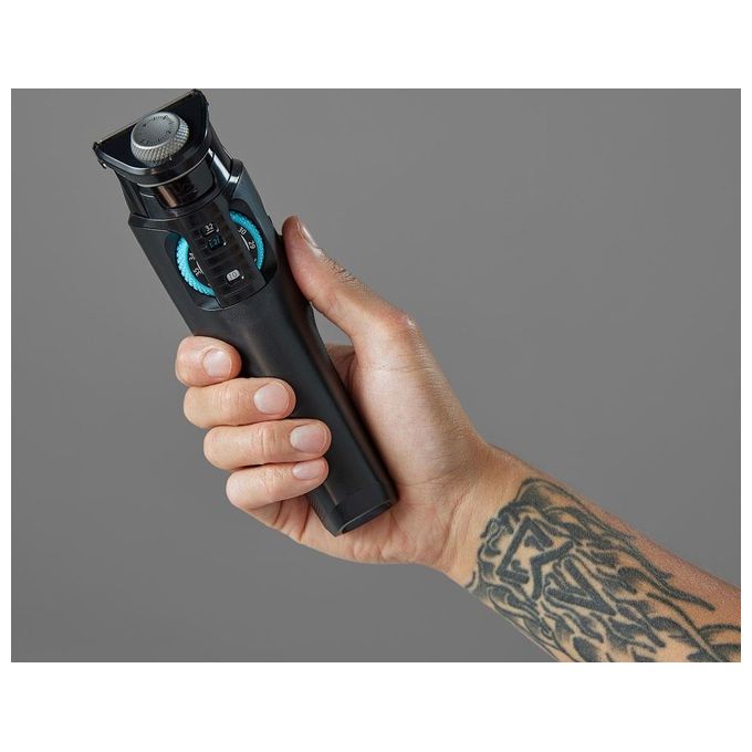 Remington HC6000 Power-X Series X6 Tagliacapelli Cordless Motore V5 72 Lunghezze Lame Acciaio Autoaffilanti 90 min colore Nero Grigio