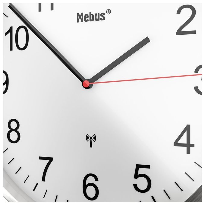 Mebus 19411 Orologio a Muro Radiocontrollato Funk