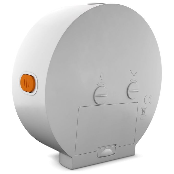 Mebus 25629 Sveglia Analogica Bianco