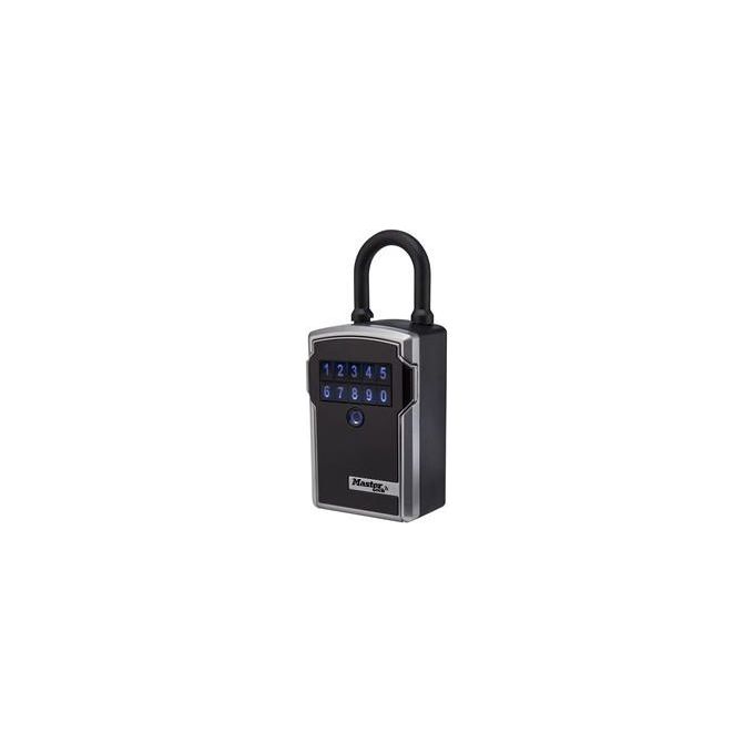 MASTER LOCK P63348 5440EURD Cassetta Portachiavi Intelligente con Apertura Bluetooth e Tastierino Numerico colore Nero