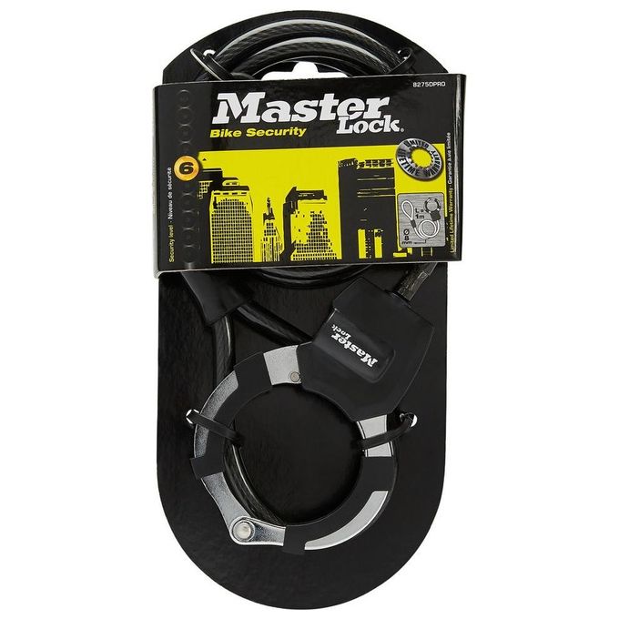 Master Lock 8275EURDPROBLK Lucchetto a Manette Street Cuff