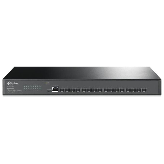 TP-Link SX3016F Omada JetStream Switch di Rete Gestito L2+-L3 16 porte SFP+ 10G 320 Gbit-s colore Nero
