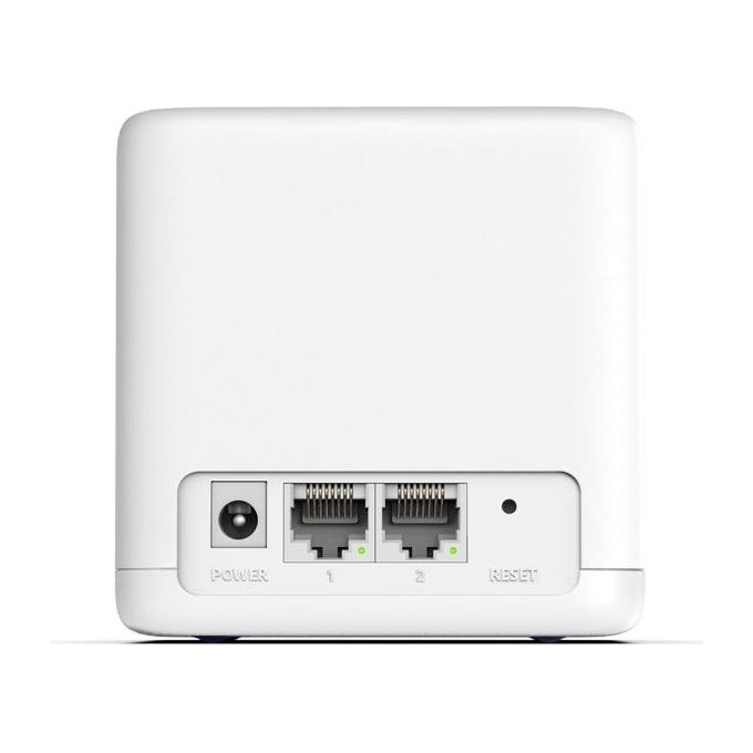 Mercusys HALO H30G(2-PACK) Halo H30G(2-pack) Sistema Wi-Fi Mesh Dual-band 2.4 GHz 5 GHz Wi-Fi 5 802.11ac 2 unita' incluse colore Bianco