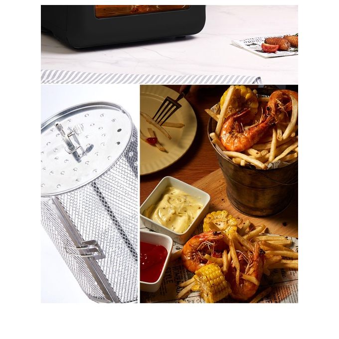 Ardes AR1K3000 Eldorada XXL Friggitrice ad aria 12 L 1700 W 7 programmi Touch colore Nero