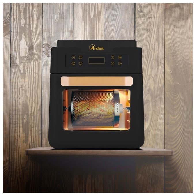 Ardes AR1K3000 Eldorada XXL Friggitrice ad aria 12 L 1700 W 7 programmi Touch colore Nero