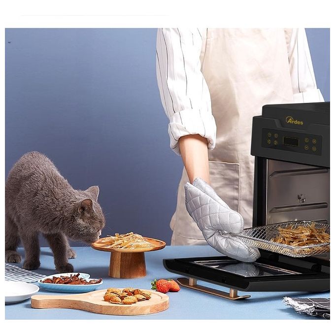 Ardes AR1K3000 Eldorada XXL Friggitrice ad aria 12 L 1700 W 7 programmi Touch colore Nero