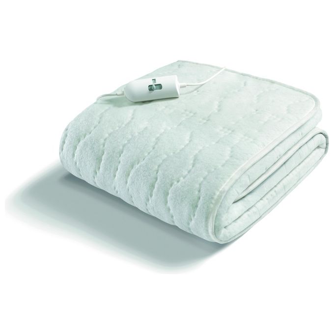 Imetec 16803 Scaldasonno Singolo 55 W 150x80 cm 2 Zone Temperatura Lavabile in Lavatrice colore Bianco