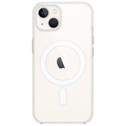 Apple MM2X3ZM-A Custodia MagSafe Back Cover per iPhone 13 compatibile MagSafe e Qi resistente a graffi e urti colore Trasparente