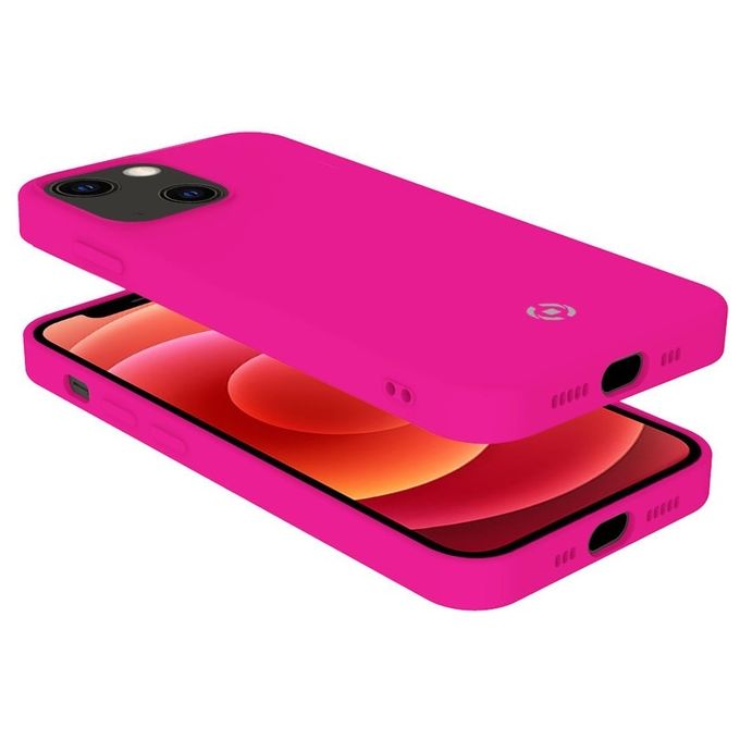 Celly Cromo Fluo Cover per iPhone 13 Rosa