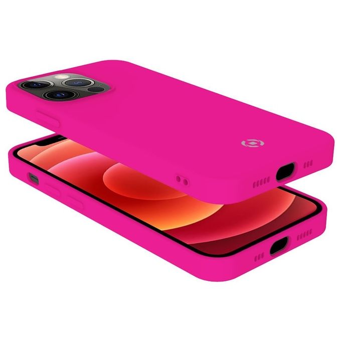 Celly Cromo Fluo Cover per iPhone 13 Pro Rosa
