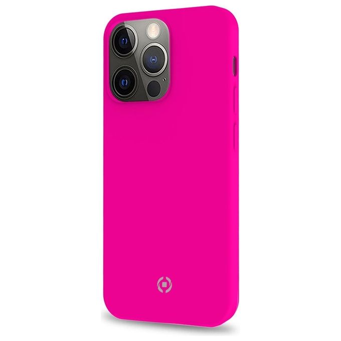 Celly Cromo Fluo Cover per iPhone 13 Pro Rosa