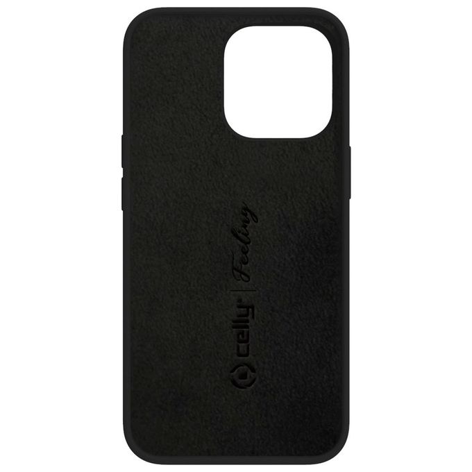 Celly Cover Feeling per iPhone 13 Pro Max Nero