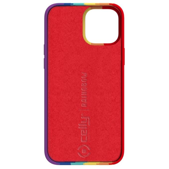 Celly Rainbow Cover per iPhone 13