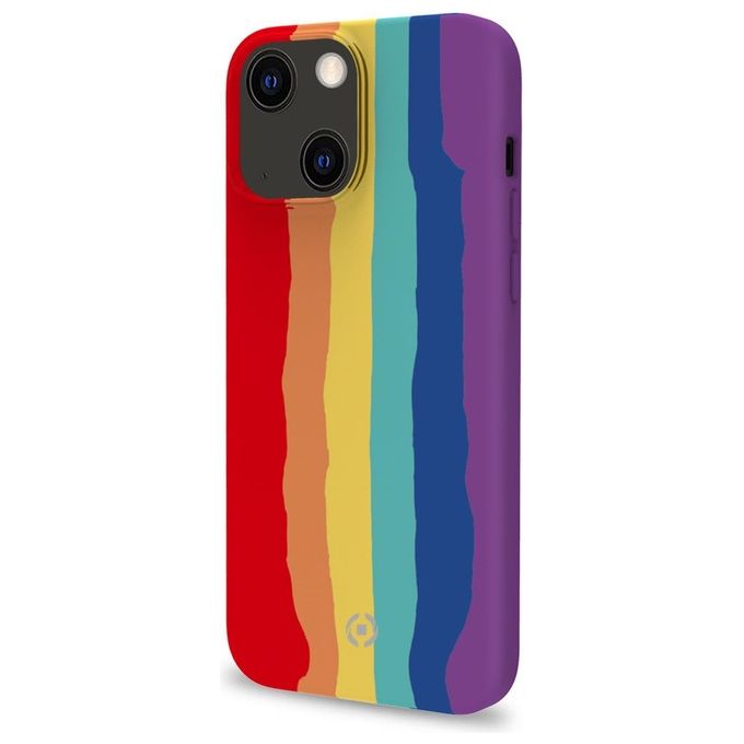 Celly Rainbow Cover per iPhone 13