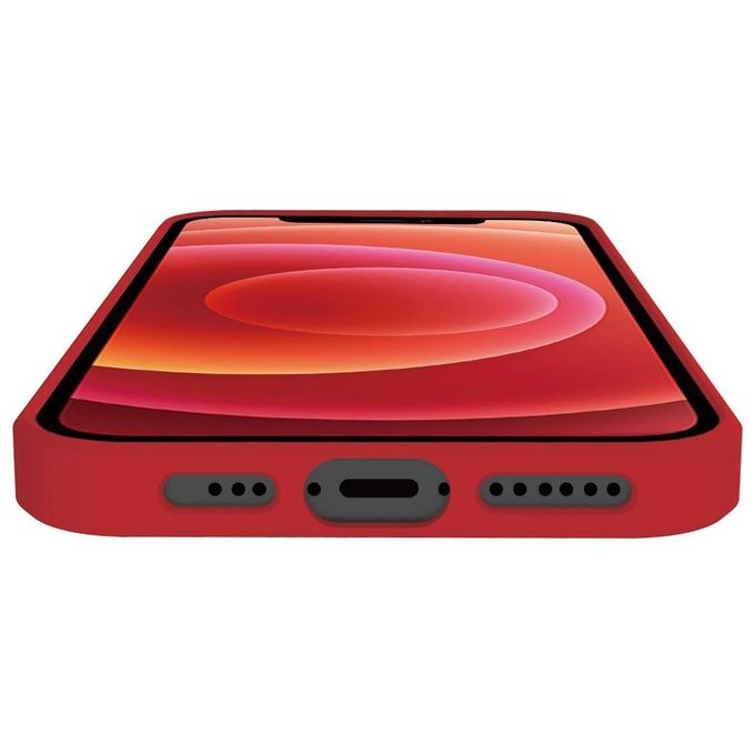 Celly Feeling Cover per iPhone 13 Pro Rosso