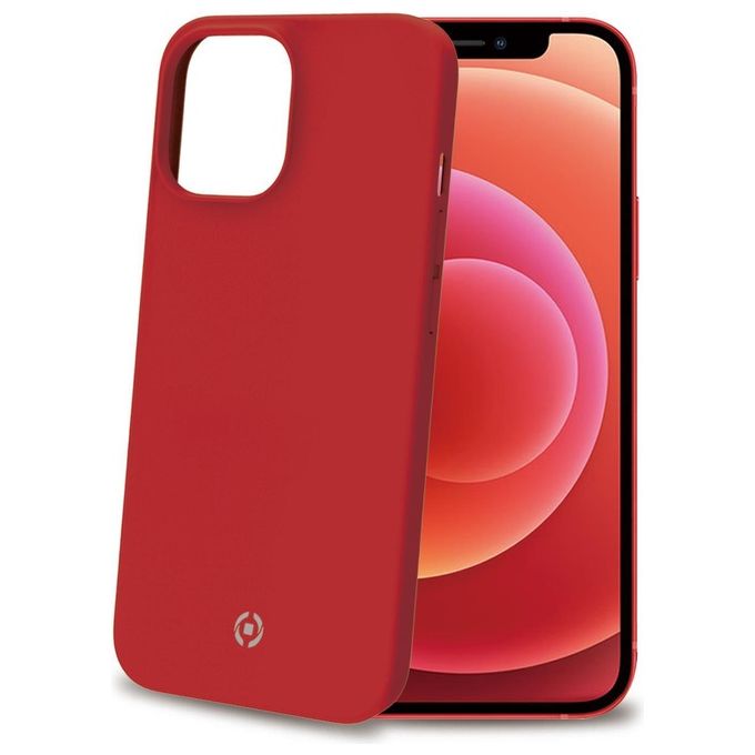 Celly Feeling Cover per iPhone 13 Rosso