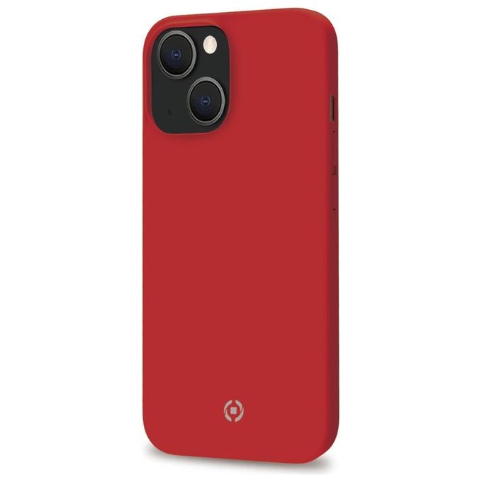 Celly Feeling Cover per iPhone 13 Rosso