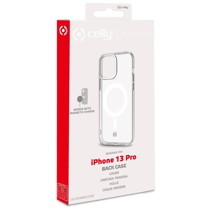 Celly GelskinMag Cover per iPhone 13 Pro
