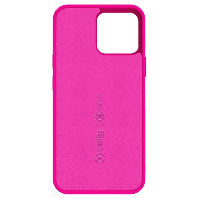 Celly Cromo Fluo Cover per iPhone 13 Mini Rosa