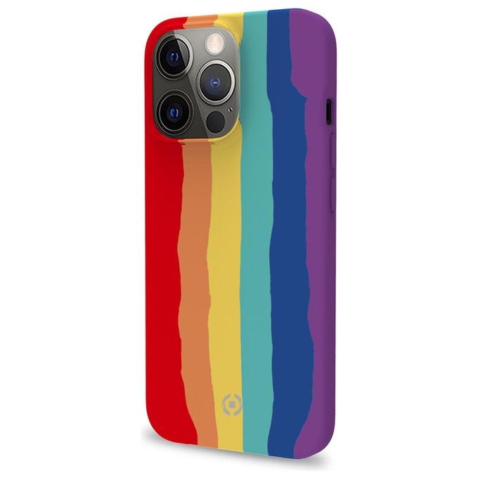 Celly Rainbow Cover per iPhone 13 Pro