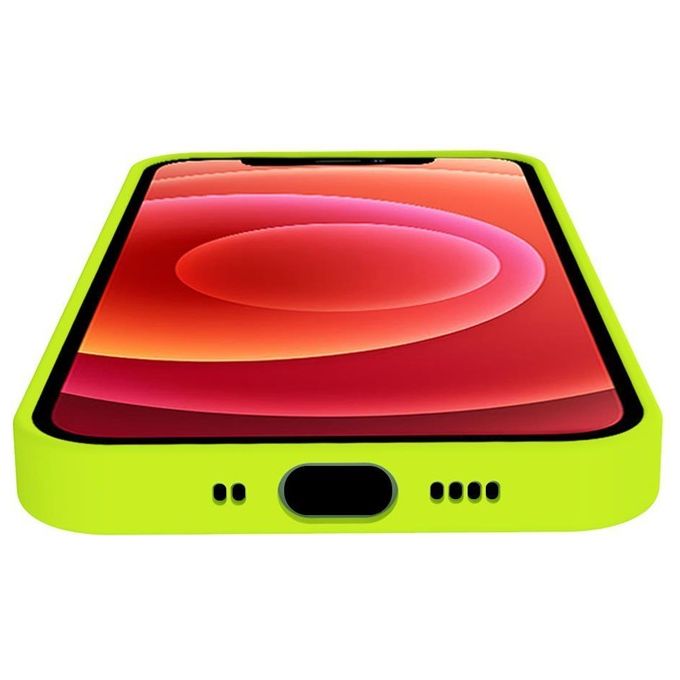 Celly Cromo Fluo Cover per iPhone 13 Mini Giallo