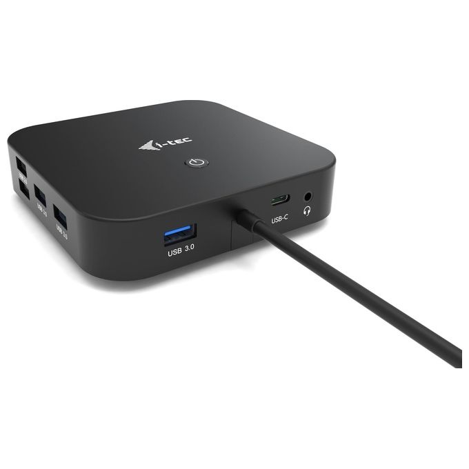 I-tec C31HDMIDPDOCKPD Docking Station USB-C HDMI DP con Power Delivery 100W 1x HDMI 1x DisplayPort 6x USB Ethernet Gigabit VESA colore Nero