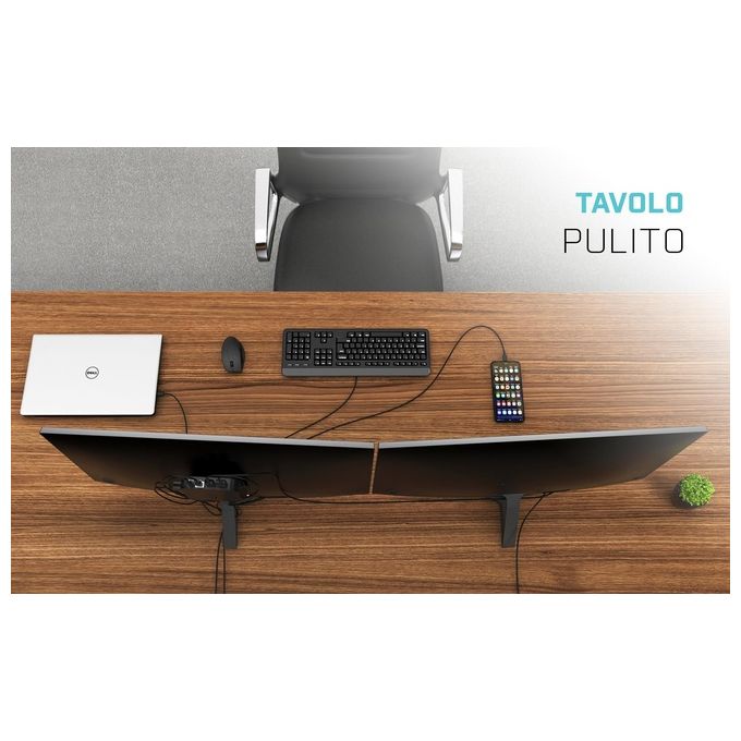 I-tec C31HDMIDPDOCKPD Docking Station USB-C HDMI DP con Power Delivery 100W 1x HDMI 1x DisplayPort 6x USB Ethernet Gigabit VESA colore Nero