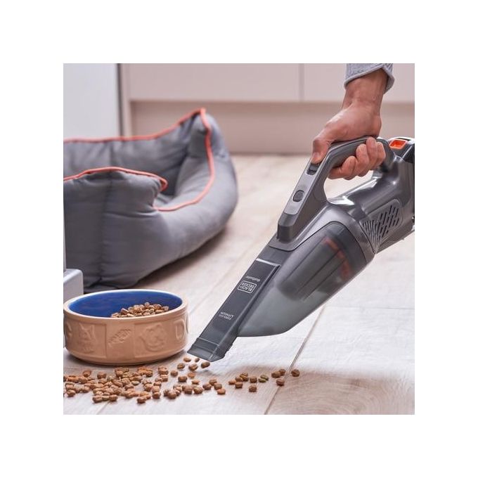 Black+decker BCHV001C1 DUSTBUSTER Aspirabriciole Portatile Senza Fili 18V 1,5Ah 500ml Autonomia 12min colore Nero Grigio Arancione