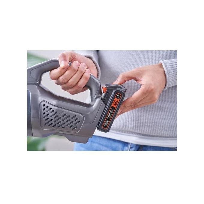Black+decker BCHV001C1 DUSTBUSTER Aspirabriciole Portatile Senza Fili 18V 1,5Ah 500ml Autonomia 12min colore Nero Grigio Arancione