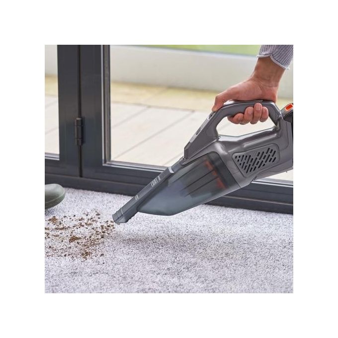 Black+decker BCHV001C1 DUSTBUSTER Aspirabriciole Portatile Senza Fili 18V 1,5Ah 500ml Autonomia 12min colore Nero Grigio Arancione