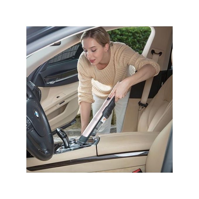 Black and Decker DVC320BRG Aspirapolvere Portatile Ciclonico Senza Fili 0,12 L 35 AW autonomia 24 min 80 dB colore Rose Gold