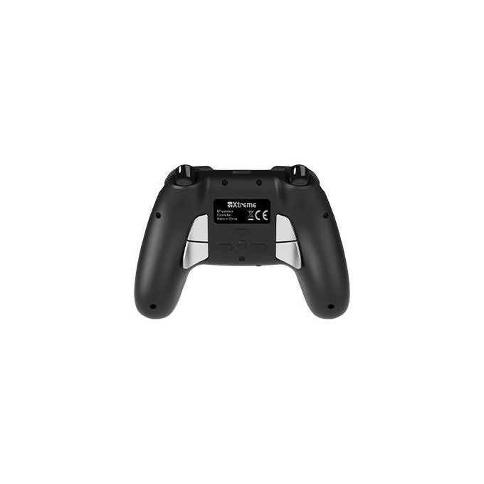 Xtreme 90438 Liam Controller Wireless Bluetooth per PS4 Touchpad Doppia Vibrazione Tasti Programmabili Jack 3.5 mm colore Nero