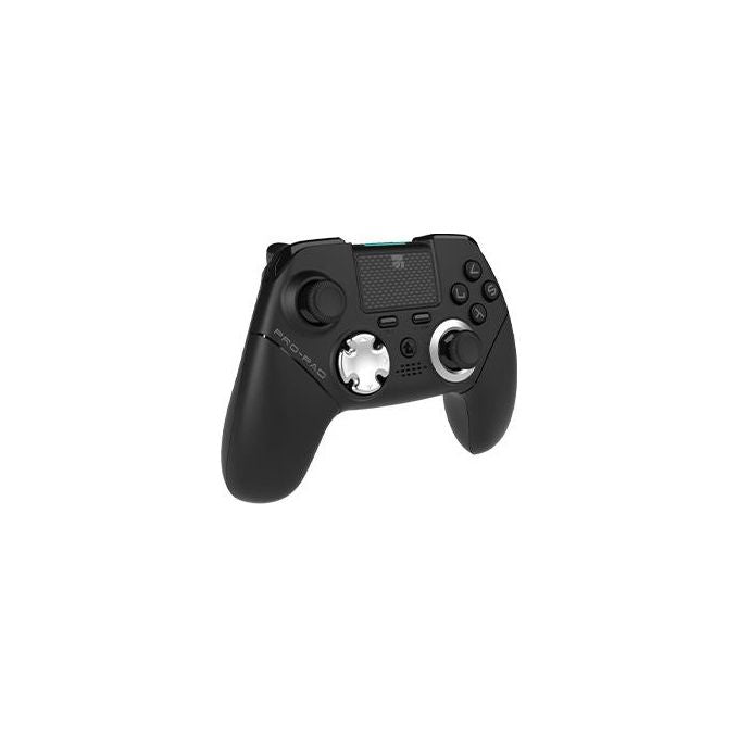 Xtreme 90438 Liam Controller Wireless Bluetooth per PS4 Touchpad Doppia Vibrazione Tasti Programmabili Jack 3.5 mm colore Nero