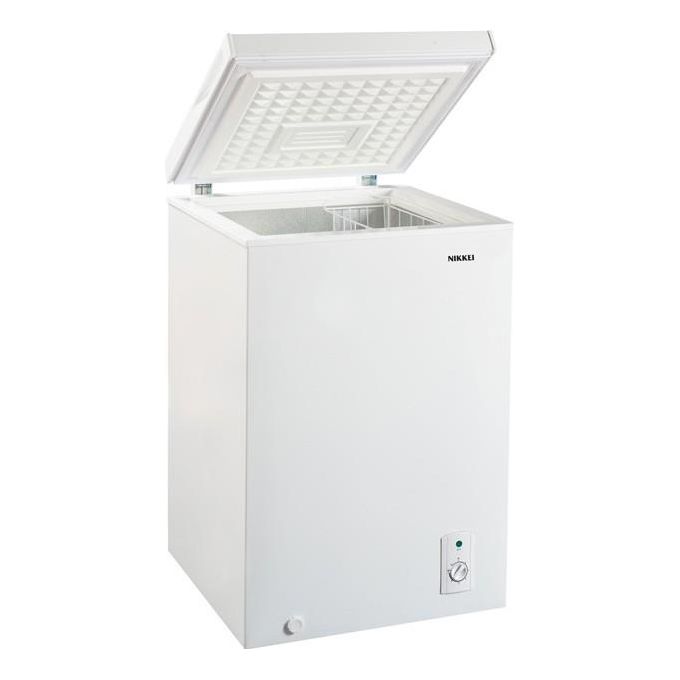 Nikkei NKCO110 Congelatore a pozzo 100 L 85 cm Classe F 41 dB 4 stelle autonomia 22h colore Bianco
