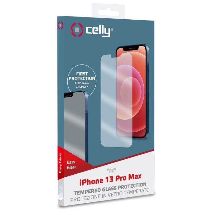 Celly Easy Glass per iPhone 13 Pro Max