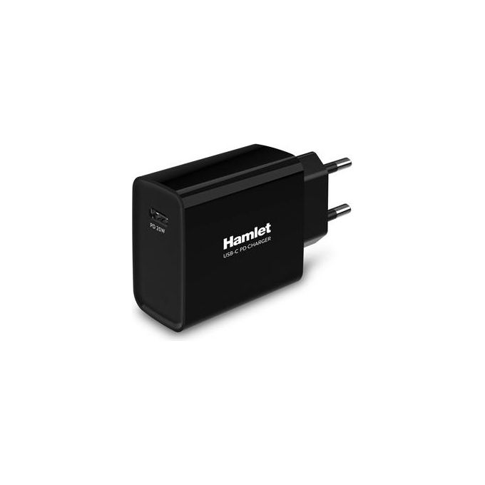 Hamlet Alimentatore Usb-C 20W Fast Charging