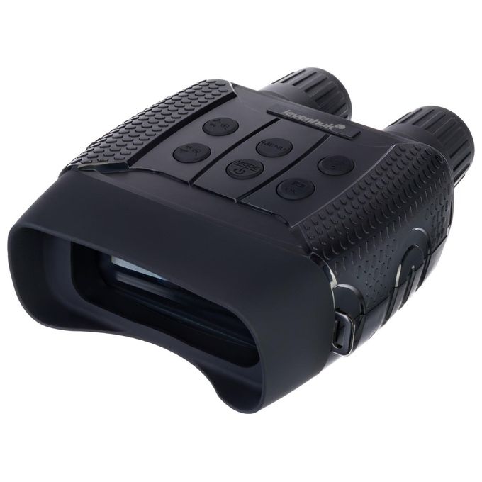 Levenhuk 77664 Halo 13x Visore Notturno Binoculare Digitale Ingrandimento 13x Zoom Ottico Wi-Fi Registrazione Video 1280x960 px e Foto 2048x1536 px colore Nero