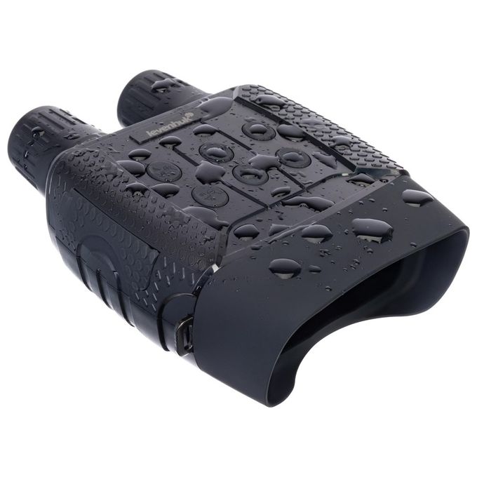 Levenhuk 77663 Halo 13x Binoculare Visore Notturno Digitale 13x Zoom Digitale 1x 4x IP54 Illuminatore IR 850nm colore Nero