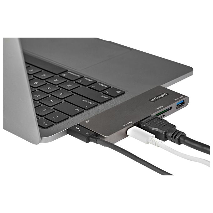 StarTech.com Adattatore Multiporta Usb C A Hdmi 4k MacBook Pro-Air