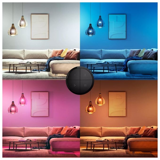 Philips Hue Tap Dial senza Cavo Interruttore nero