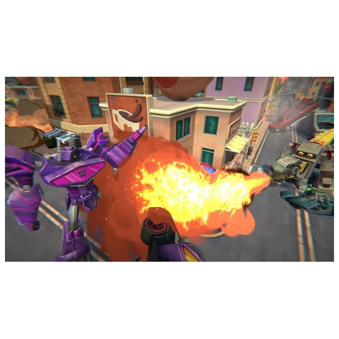 Outright Games 5060528033275 Transformers: Battlegrounds Gioco Standard per PlayStation 4 Genere Azione Sviluppatore Coatsink Data di rilascio 05-11-2020 colore Nero
